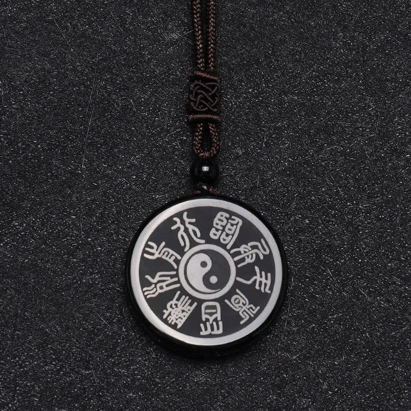 Classic Black Obsidian Yin Yang Pendant: The Ultimate Energy Balance Amulet