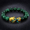Feng Shui Green Jade Pixiu Bracelet: Wealth & Longevity Charm