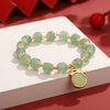 Feng Shui Lucky Charm Bracelet: Agate & Aventurine Wealth Series