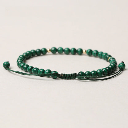 Natural Malachite Protection Bracelet: Transformation & Calm